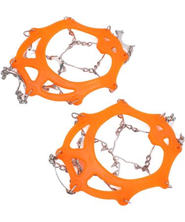2pcs/Set 12 Tooth Mountaineering Crampons Ice Snow Grips Wearproof Anti Skid Snow Shoes Accessory for Snow Boots and Shoes(M Code) Climbing Climbing Tool - Buy Online on SooperMarket.com