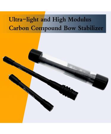 Perogen 3K Carbon Archery Bow Stabilizer for Compound Bow Hunting with Dampers - Lightweight 8/10/12 inches - Buy Online on SooperMarket.com