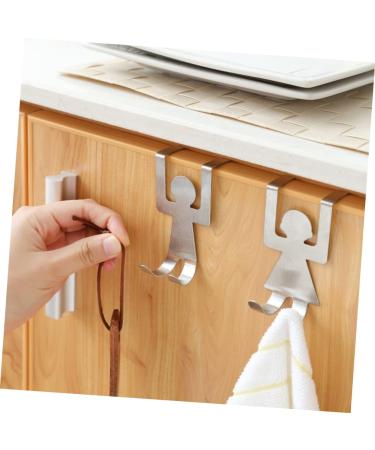 Cabilock Clothes Rack 12 Pcs Over Door Towel bar Over The Door Hanger Clothing Rack Towel Rack Porch Storage Hook Towel Holder - Buy Online on SooperMarket.com