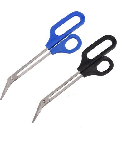 HIXNUG 2 Pieces Toenail Clippers Scissors Toenail Cuticle Scissors Professional Pedicure Tool for Manicure Beauty - Buy Online on SooperMarket.com