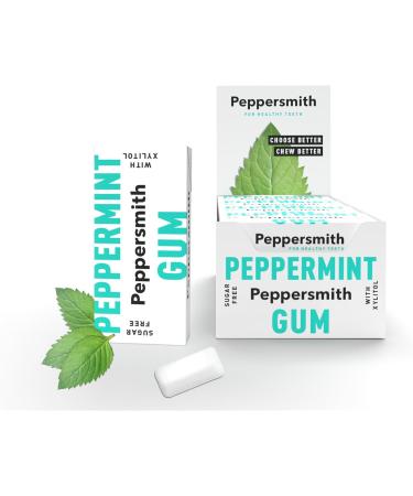 English Peppermint Sugar Free & Vegan Gum 15g (Pack of 12)) - Buy Online on SooperMarket.com