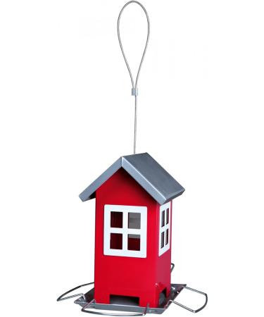 Trixie 55630 Feeding House - 1 000 ml Red/Silver Pet Feeding Station for International Shipping - Buy Online on SooperMarket.com