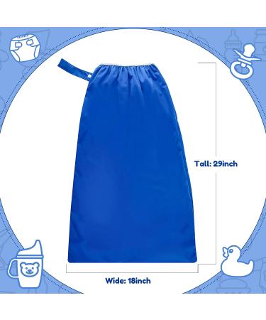 6 Pcs Multicolored Reusable Diaper Pail Liner Set - Washable Wet Bag for Cloth Diapers & Laundry - Fits Ubbi Diaper Pail & Kitchen Garbage Cans - Buy Online on SooperMarket.com