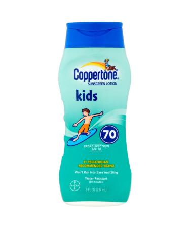 Coppertone Kids Sunscreen Lotion SPF 70+ 8 oz