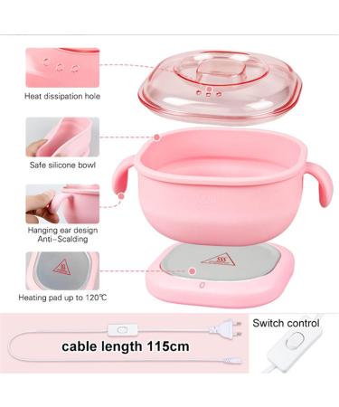Hair Removal Guardian Heater | Electric Wax Warmer for Depilating Wax Beans & Soft Wax | Non-Stick Coating | EU 220V | Ideal for Home Beauty Salons - Buy Online on SooperMarket.com