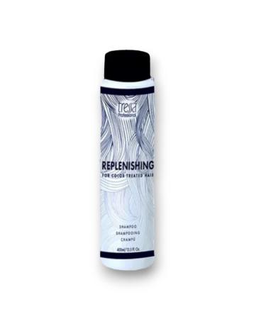 Tressa Replenishing Shampoo Gentle Cleansing Color Safe Formula Removes Dulling Deposits & Product Build Up Brightens Colored Highlighted Bleached & Dry Hair 13.5 oz