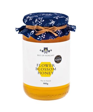 Raw Wildflower Blossom Honey 900g - Pure & Natural Honey