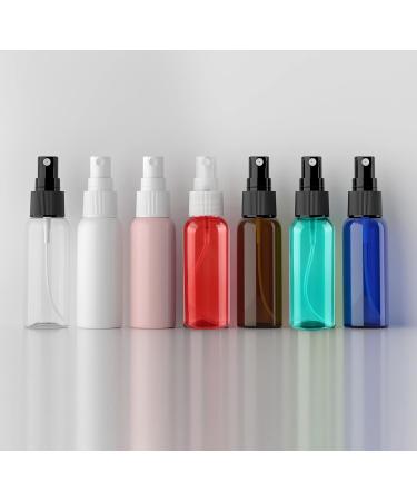Buy 100PC Small 50ml Brown Plastic Spray Bottles - Travel Atomizers for Perfume & Cosmetics | Includes 4x Funnels - Buy Online on SooperMarket.com