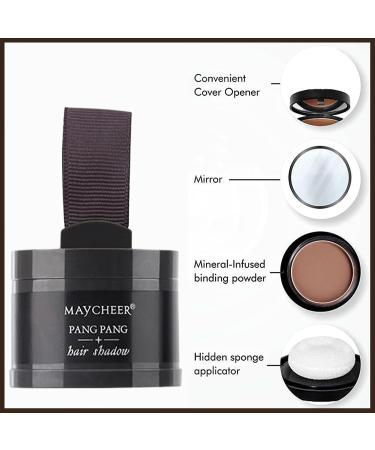MIELIKKI Hairline Concealer Powder - Instantly Conceal Hair Loss & Thin Hair for Men & Women Stain-Proof Formula Brown 03 - Buy Online on SooperMarket.com