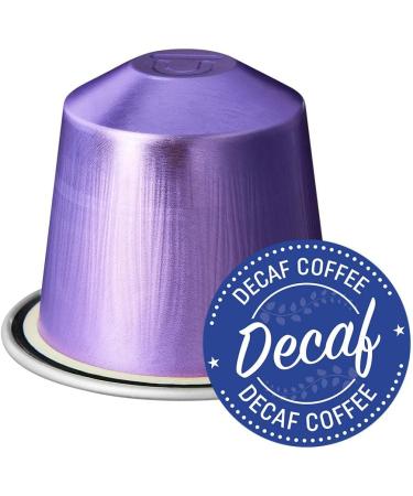 Decaf Italian Variety | 100 Nespresso Compatible Pods | Medium & Dark Roasts | 3 Italian City-Inspired Blends: Arezzo Firenze Torino | Aluminium capsules | Decaf Variety Pack - Buy Online on SooperMarket.com