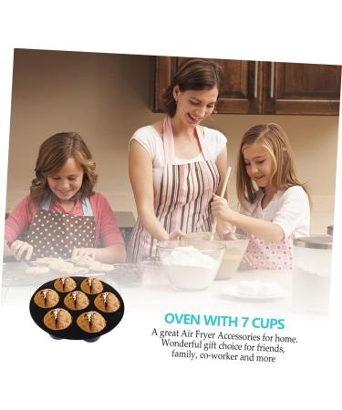 Zerodeko 2pcs Silicone Cake Cup Kitchen Accessories Kitchen Accesories Blackc Grids Cake Cups Cake Making Tool Silicone Molds Popsicles Molds Muffin Pans Silicone Bakeware Muffin Cake Cups 21X21X4.5CM Black - Buy Online on SooperMarket.com