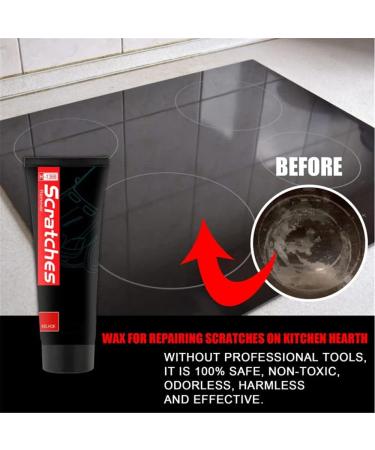 Scratch Free Stove Top Scratch Remover Cooktop Heavy Duty Cleaner And Polish Glass Ceramic Stove Top Cleaner Multipurpose Cooktop Cleaner for Household (1PC) - Buy Online on SooperMarket.com