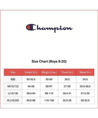 Champion Boys Heritage Script Mesh Short Medium - Crayon Orange/Navy - Buy Online on SooperMarket.com