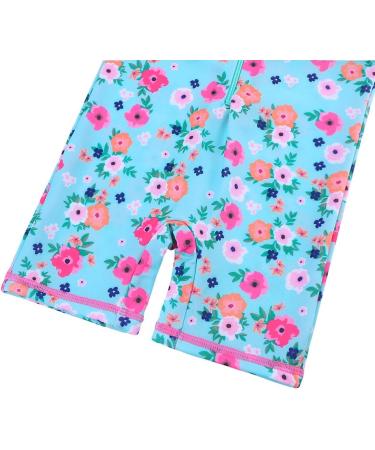 HUAANIUE Baby Girls Zipper Swimsuit | UPF 50+ Sun Protection | 2-3 Years | Littleflower Swimwear - Buy Online on SooperMarket.com