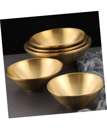 NAMOARLY 1pc Japanese Ramen Bowl Stainless Cereal Bowls for Kitchen Porridge Bowl Drop Resistant Cooking Bowl Noodle Serving Bowl Ramen Noodle Bowl Large Ramen Bowls Prep Bowl Fruit - Buy Online on SooperMarket.com
