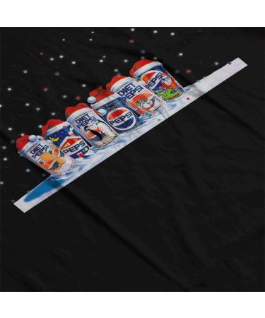 All+Every Pepsi Retro 90s Christmas Cans Men's T-Shirt L Black - Buy Online on SooperMarket.com