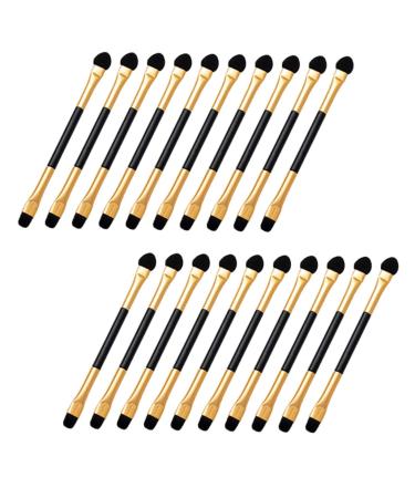 Mikinona 20pcs Double Ended Eyeshadow Brush Eye Makeup Tool Eye Brush for Eyeshadow Makeup Brush Makeup Eyeshadow Brush Eye Shadow Brush for Makeup Precision Eye Shadow Brush Eye Makeup Kit