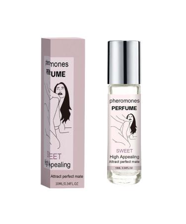 Pheromone Perfume for Women Attractant Androstenone Pheromones Flirting Sexy Perfume Cologne Seduction Fragrance Attract Lovers Men Couples Roll-on perfume for dating (2pcs) (1 pcs)