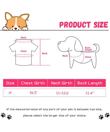 6 Pack Dog Shirt Puppy Clothes for Chihuahua - Breathable Dog Outfit - Summer Cat and Dog Clothes - Dachshund Puppy Accessories - Printed Dog Shirts - Medium - Buy Online on SooperMarket.com