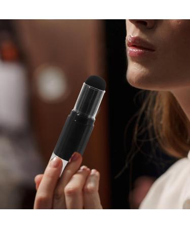 STOBOK Embossing Powder Brush Retractable Foundation Brush Reusable Blush Brush with Refillable Loose Powder Bottle Jars for Tint Highlight Blush Contour Powder Makeup Applicator Tool - Buy Online on SooperMarket.com