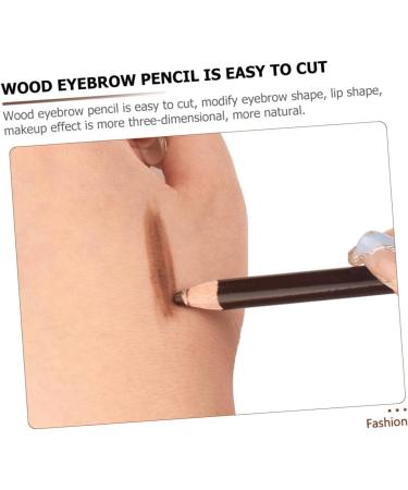 Healeved 4 Sets Eyebrow Wood Pencils Wood Tattoos Pens Plastic Makeup Tools Eyebrow Pencil - Buy Online on SooperMarket.com
