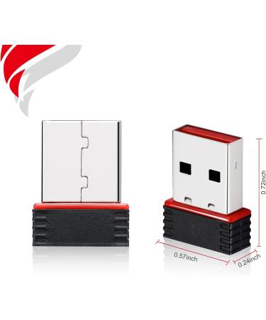 Fitcent ANT+ Dongle for Zwift & Garmin Devices - Compatible Wireless USB Stick for CycleOps & PerfPro Trainer - Buy Online on SooperMarket.com