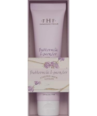 FarmHouse Fresh Buttermilk Lavender Steeped Milk Lotion - 2.4 Fl Oz (Pack of 1) - Hydrating Body Moisturizer - Buy Online on SooperMarket.com