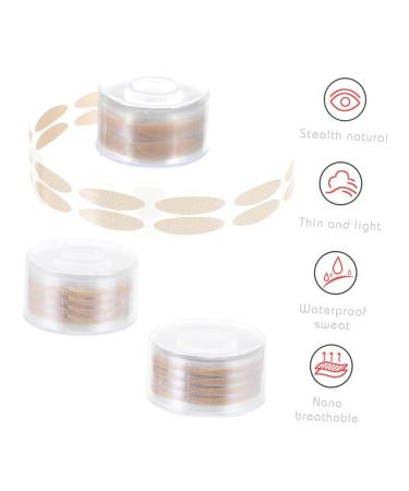 Eyes Beauty Tapes 3 Rolls Natural Double Invisible Simple Eyelid Stickers for Makeup Female Double Eyelid Tapes Decal - Buy Online on SooperMarket.com