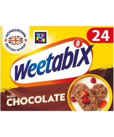 Cereal Wheat Bundle Containing Weetabix Chocolate 24pk 520g & Weetabix Banana Cereal 24pk 540g (2 Pack) - Buy Online on SooperMarket.com