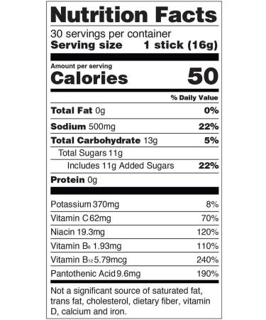 Liquid IV Hydration Multiplier Drink Mix 30 Count - Firecracker Flavor - 30 Total Individual Stick Packets - 480 Grams - Buy Online on SooperMarket.com
