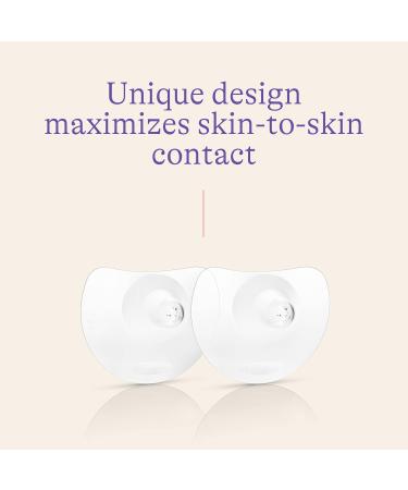 Lansinoh Contact Nipple Shields for Breastfeeding 2 Nipple Shields (24mm) and Case - Buy Online on SooperMarket.com