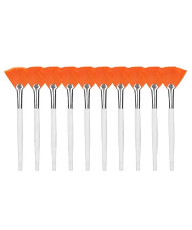 Exquisite Soft and Elastic Fan-Shaped Comfortable Facial Mask Brushes Facial Mask Applicator Brushes for DIY Facial Masks Beauty Salons