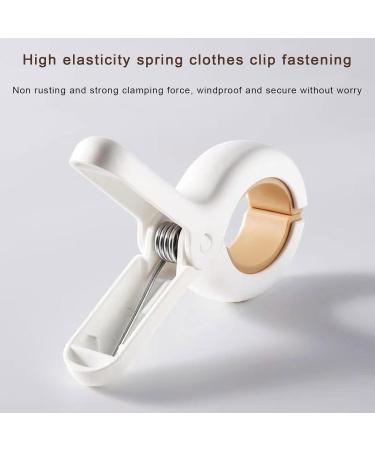 Curfair Seamless Non-Slip Laundry Stickers - Large Clip Windproof Smooth Handle | 3/8/10/15 Pieces for Easy Clothing Organization - Buy Online on SooperMarket.com