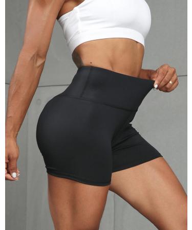 TelaLeo 5 Pack Women's Volleyball Compression Shorts - High Waist Yoga Shorts (5Black, Medium) - Buy Online on SooperMarket.com