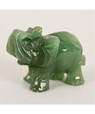 Handmade Carved Tangling Jade Elephant Gemstone Natural Crystal Figurine Good Luck Ornaments FZUGEDRLI (Color : White Stone) - Buy Online on SooperMarket.com