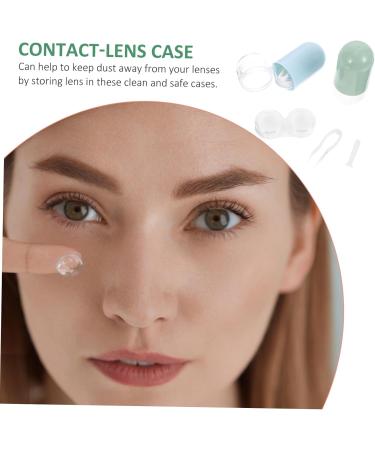 Beavorty 8 Pack Travel Contact Lens Case - Cute & Cozy Eye Care Containers for Contacts Perfect for Travel - Buy Online on SooperMarket.com