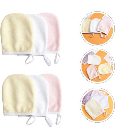 FRCOLOR 36 Pcs Reusable Makeup Remover Gloves & Cloths - Eye Makeup Remover Puffs & Facial Scrubber in Assorted Colors - Buy Online on SooperMarket.com