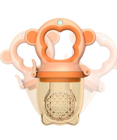 Baby Food Feeder | Silicone Nibbler Pacifier for Infants | Soft Bite Rings & Fresh Fruit Feeder - Buy Online on SooperMarket.com