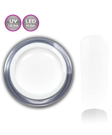 5ml Glossy Color Gel Snowwhite - Sweat-Free UV LED Nail Gel | RM Beautynails - Buy Online on SooperMarket.com