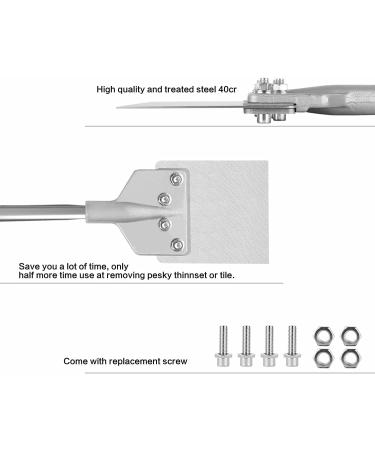 GSTK 6 Chisel Bit with SDS Max Shank - Replacement 8 Blade for Tile, Masonry, Concrete, Brick, Stone Work - Buy Online on SooperMarket.com