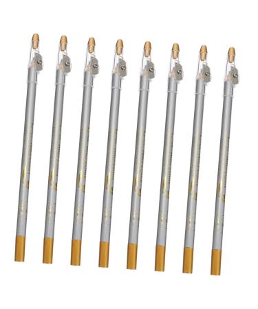 NOLITOY 8pcs Pencil Sharpener Eyebrow Pencil Eyeliner Pencil Eye Shadow Pencils Women Eyebrow Pencil Lasting 1 count (Pack of 1) As Shown