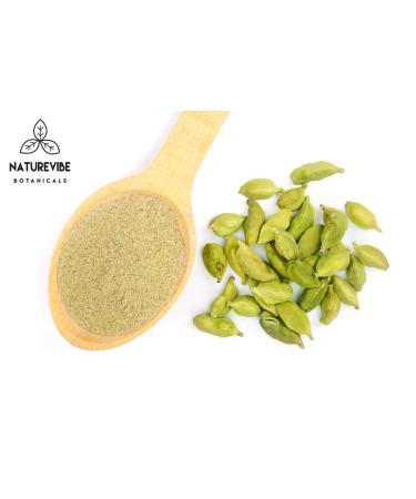 Naturevibe Botanicals Organic Green Cardamom Ground 3.5oz - Non-GMO, Gluten Free Indian Spice for Digestion - Buy Online on SooperMarket.com