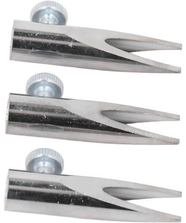 Metal Eyebrow Sharpener Lightweight U-Shaped Slotted Eyebrow Sharpening Tool for Travel (Silver) - Buy Online on SooperMarket.com