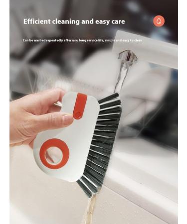 2 in 1 Groove Cleaning Brush Window Track Cleaning Tools New Window Track Deck Groove Cleaning Brush Hard Bristle Crevice Cleaning Brush for Sliding Door Track Window Sill (3pcs*b) - Buy Online on SooperMarket.com