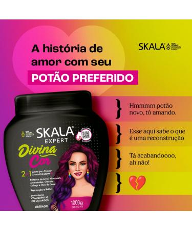 SKALA Expert Divina Cor 2 in 1 Hair Treatment - 2.2 lbs (1 kg) | International Shipping Available - Buy Online on SooperMarket.com