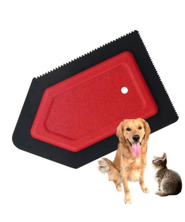 Pet Hair Remover Tool Easily Clean Fur from Carpets Furniture Vehicles Clothes Lint Remover Wallpaper Smoother Multi-use Animal Brush for Dogs and Cats Auto Detailing Squeegee