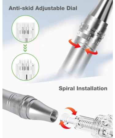 VOFEL Anti Aging Serum for Wireless Beauty Pen - Professional Skin Care with 12 Replacements - Buy Online on SooperMarket.com