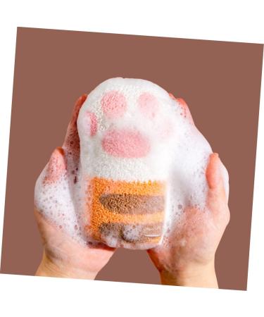 Natural Bath Cotton Dish Sponge for Babies & Toddlers | Exfoliating Shower Sponges | Safe & Eco-Friendly Bathing - Buy Online on SooperMarket.com