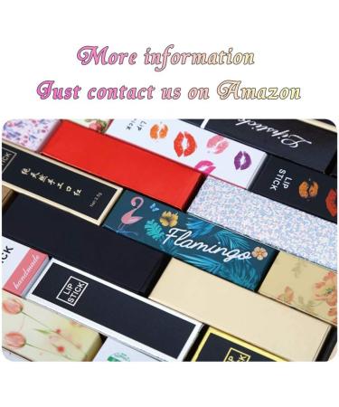 ANZKA 50 Pcs Golden Scale Nail Oil & Eyeliner Twist Pen Boxes - 5.7x0.63 Inch - Buy Online on SooperMarket.com