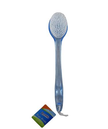 Premium Long Reach Bath Brush with Massager | Exfoliating Spa Type 14.75 - Buy Online on SooperMarket.com